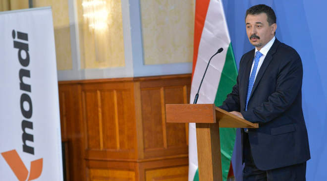 Kardos Sándor, a Mondi Békéscsaba Kft. ügyvezető igazgatója