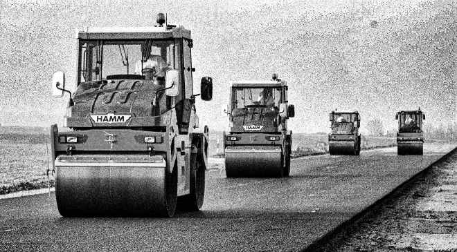 Útépítés, úthenger