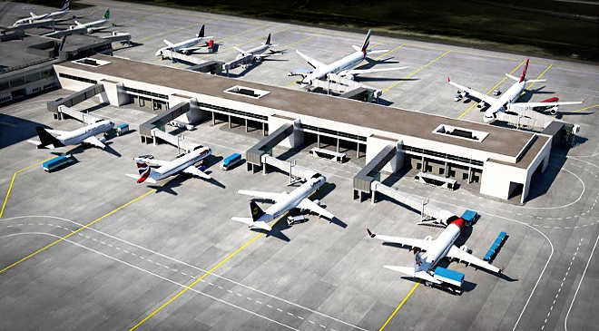 Ferihegy, utasmóló