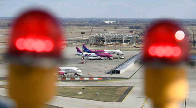 Budapest Airport Cargo City konténer