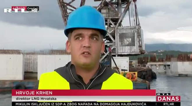 Hrvoja Krhen, LNG-Hrvatska