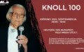 Idén lenne 100 éves Knoll Imre, konferenciát rendeznek a tiszteletére