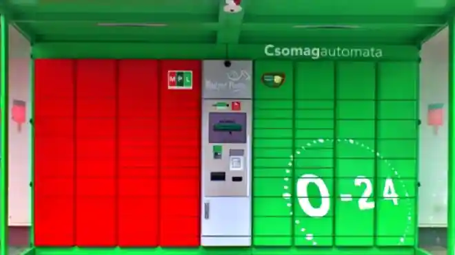 Magyar Posta csomagautomata