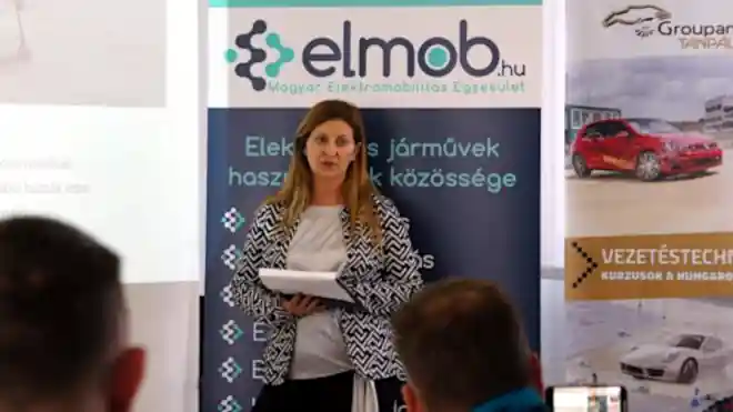 Németh Ágnes, a Magyar Elektromobilitás Egyesület elnöke (Fotó: www.automotor.hu)