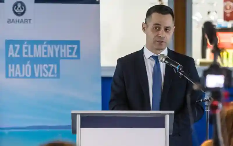 Veigl Gábor, a Balatoni Hajózási Zrt. (Bahart) vezérigazgatója