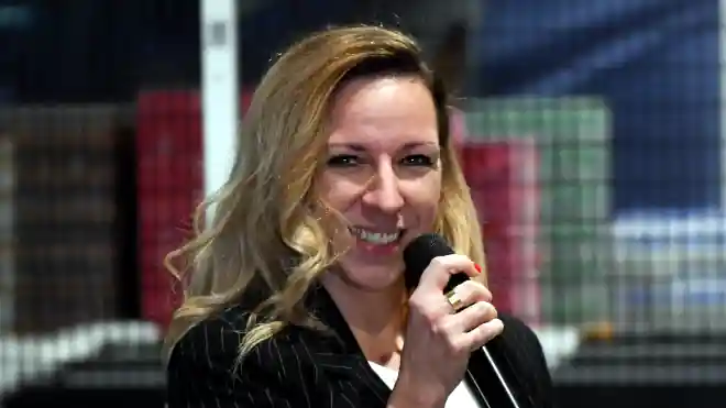 Vincze Judit, a Coca-Cola HBC Magyarország országos logisztikai igazgatója