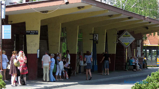 autóbusz-pályaudvar Hévíz